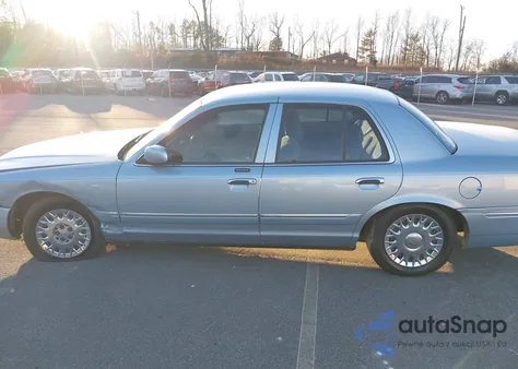 2004 Mercury Grand Marquis Gs from USA, damaged, VIN 2MEFM74WX4X621886